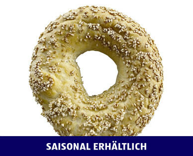 PANETTERIA 
 BAGEL MIT SESAM