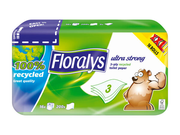 Toilettenpapier 3-lagig Recycling​