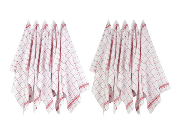 Livarno Home Tea Towels - 10 pack