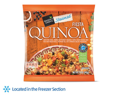 Season's Choice Steamable Fiesta Quinoa Blend or Asian Couscous Blend