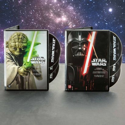 Trilogie Star Wars en DVD