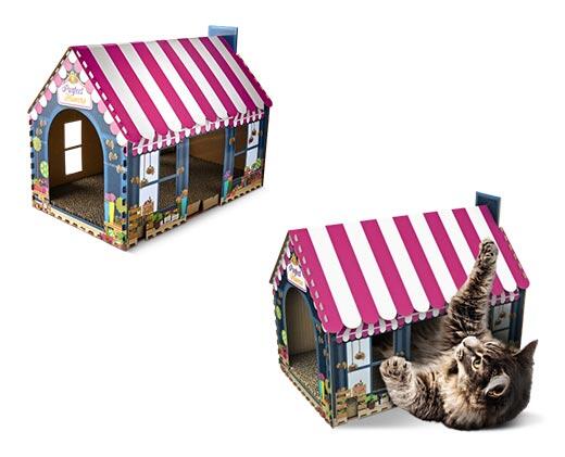Heart to Tail 
 Valentine's Day Cat Scratching Playhouse