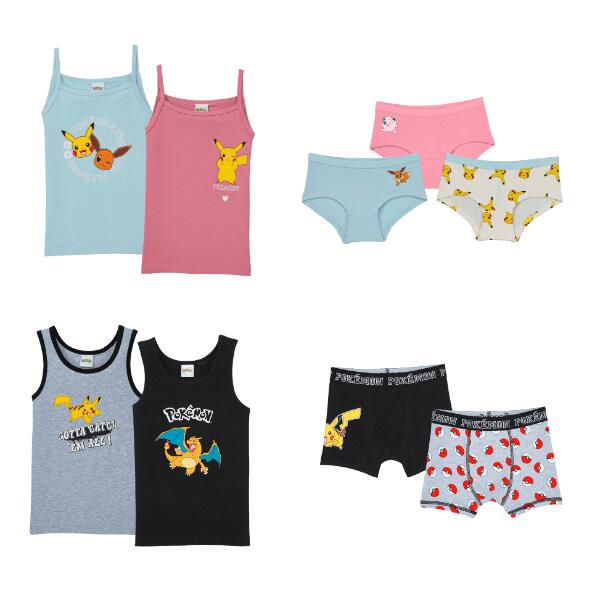 POKÉMON(R) 				Lot de sous-vêtements