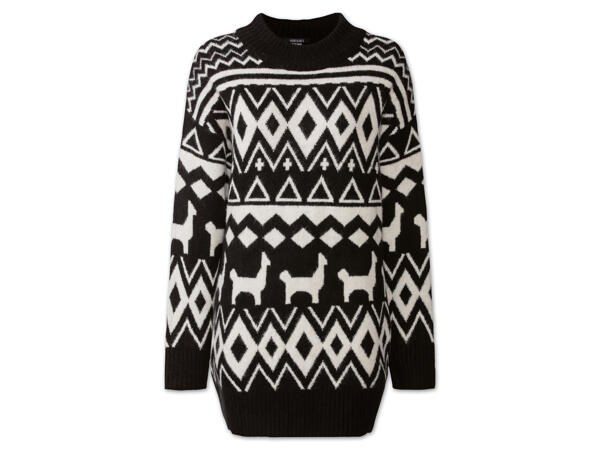 Damen Longpullover