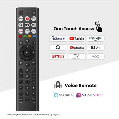 HISENSE 43" (109cm) QLED 4 K Ultra HD Smart TV