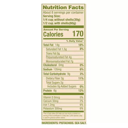 Extra Large Roasted & Salted Pistachios, 17 oz