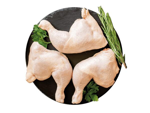 Frische Maishendl Keulen