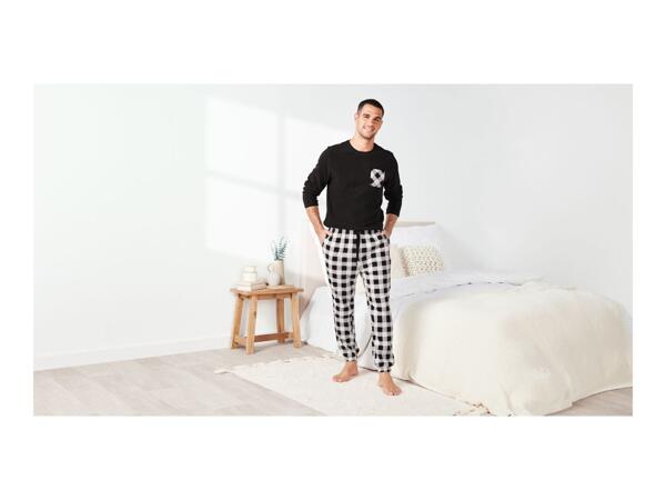 Livergy Men's Fleece Pyjamas