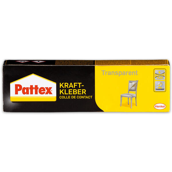 Kraftkleber transparent