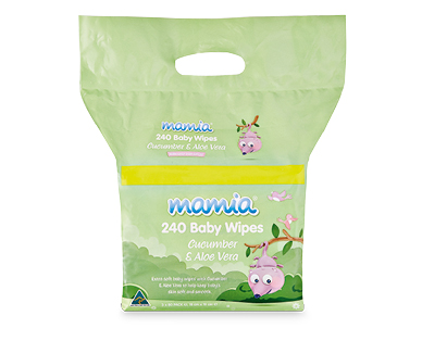 Mamia Baby Wipes Cucumber & Aloe Vera