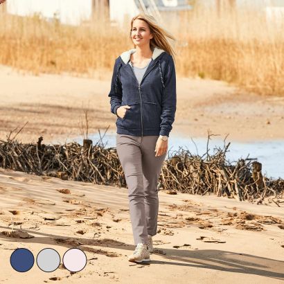 Outdoor-Sweaterjacke für Damen