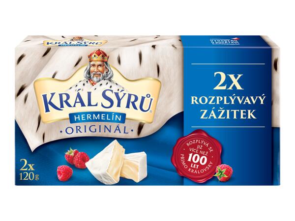 KRÁL SÝRŮ Hermelín Duopack