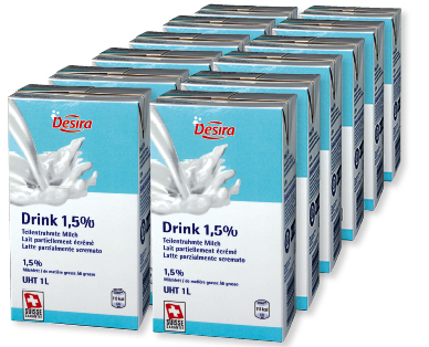 Latte UHT DESIRA