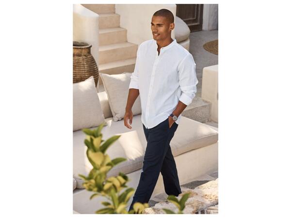 Men's Linen Blend Shirt
