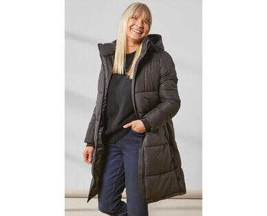 Longline Puffer Jacket