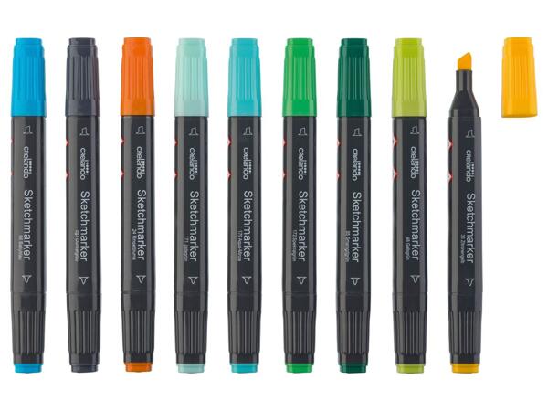 Sketch Markers, 36 Pieces
