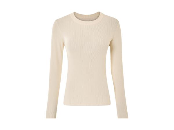 ESMARA(R) Ribstrikket pullover