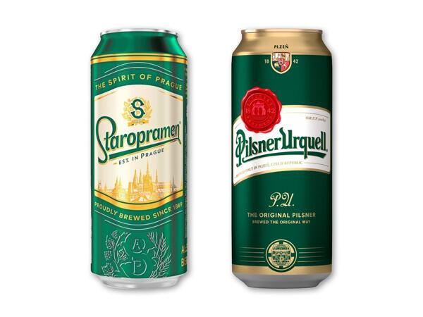 STAROPRAMEN/URQUELL Tjekkisk øl