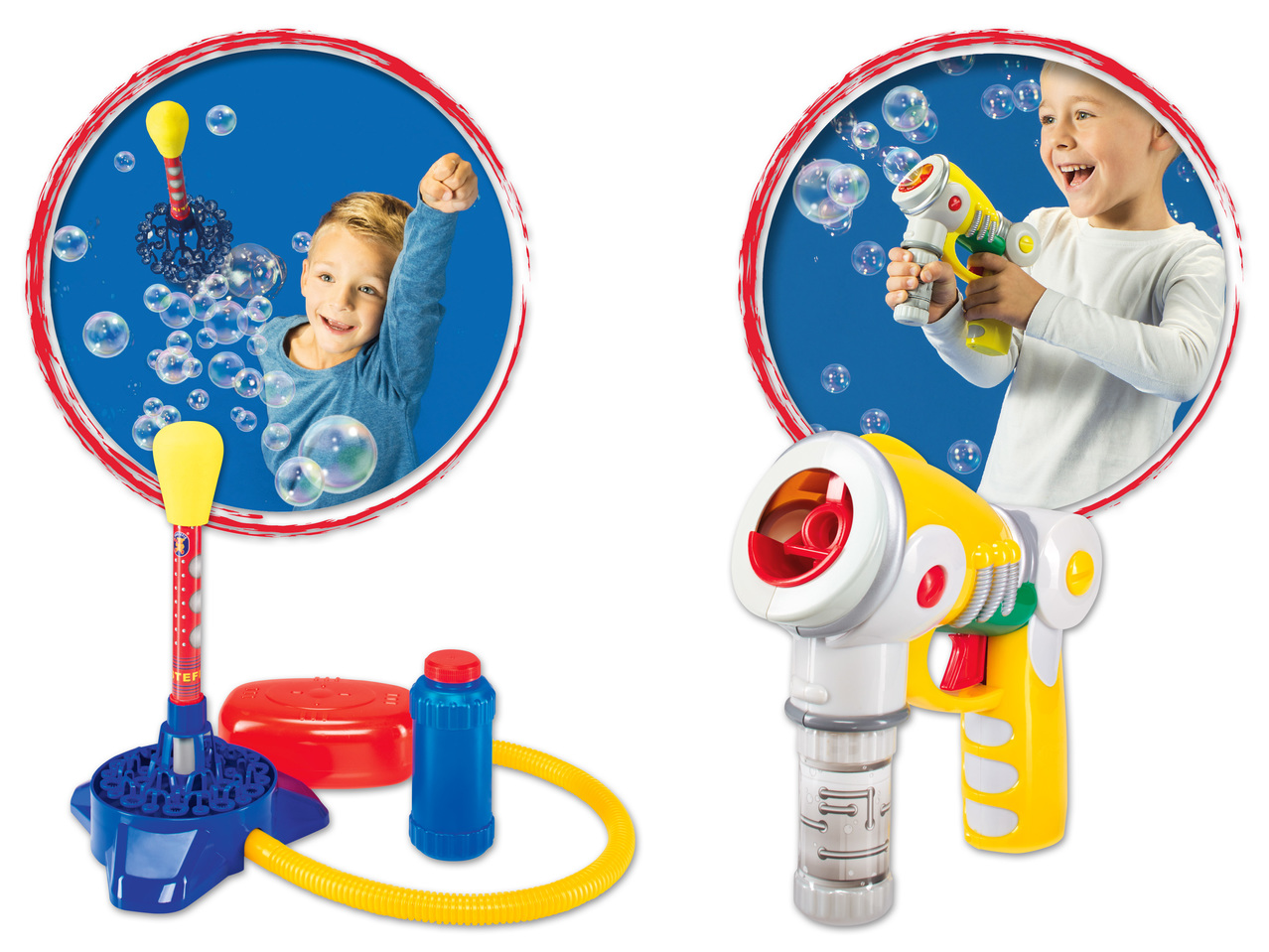 PUSTEFIX(R) Seifenblasen Rocket oder Shooter