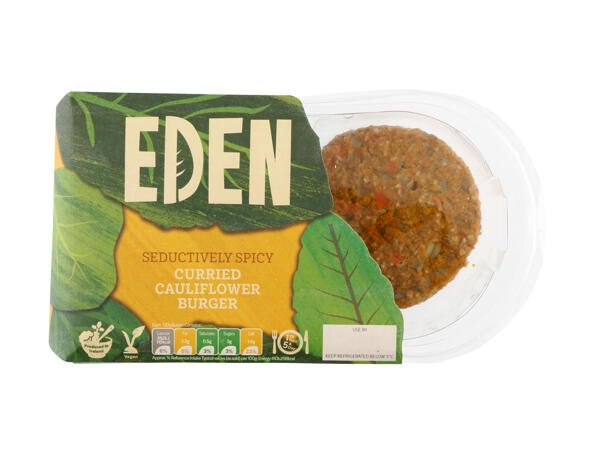 Eden Curried Cauliflower Burger