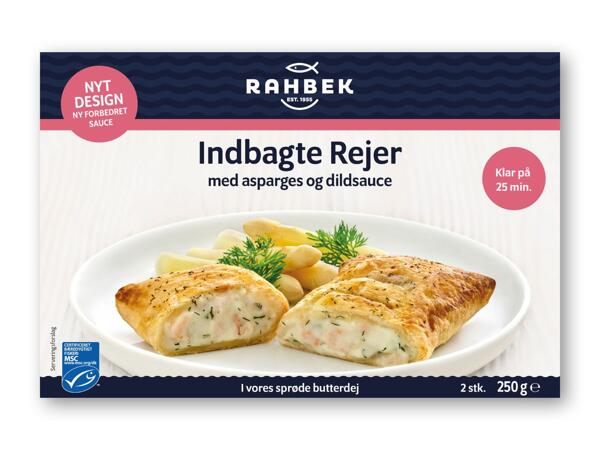 RAHBEK Indbagt sej, laks eller rejer