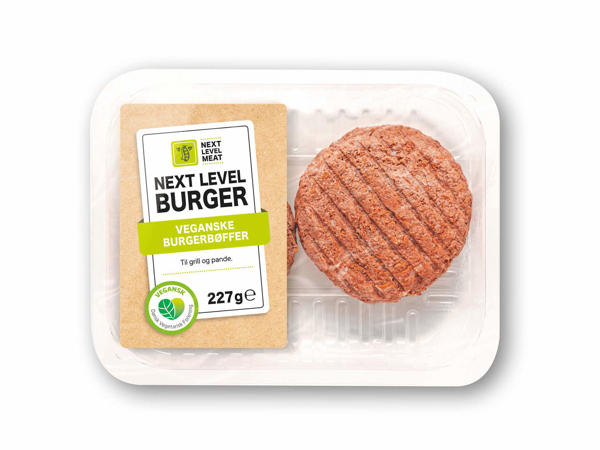 NEXT LEVEL Veganske burgerbøffer