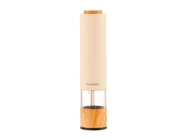 Silvercrest Kitchen Tools Electric Salt or Pepper Mill - Beige