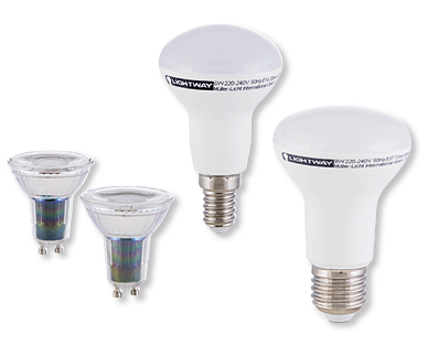 Ampoule à réflecteur LED, luminosité réglable LIGHTWAY