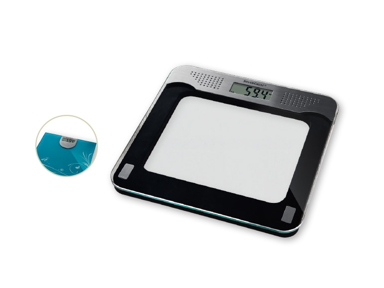 SILVERCREST PERSONAL CARE(R) Talking Scales 31 x 31 x 2.4cm