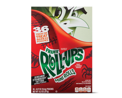 Betty Crocker Halloween Fruit Roll-Ups Mini Rolls