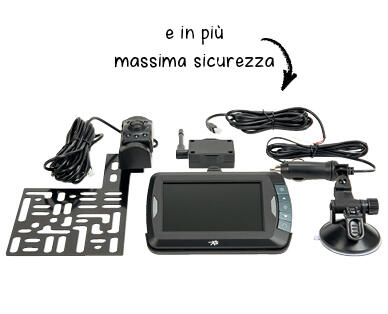 AUTO XS TELECAMERA PER PARCHEGGIARE