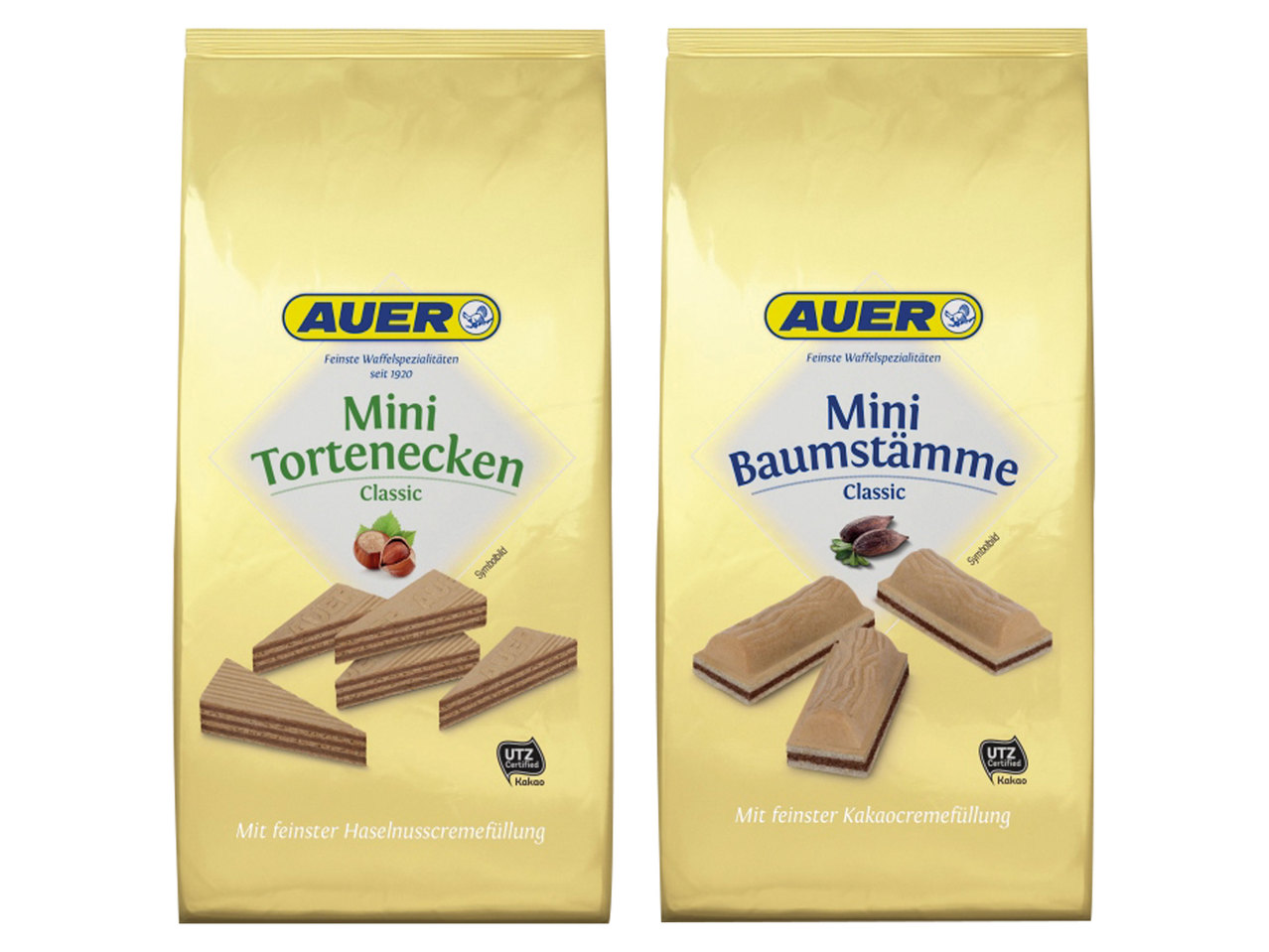 AUER Baumstämme/Tortenecken Minis