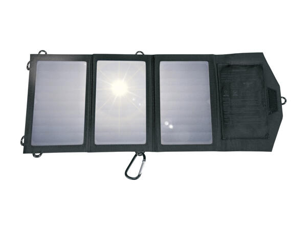 Chargeur solaire pliable
