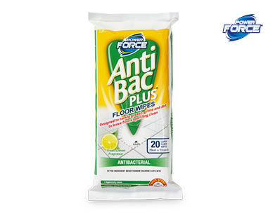 Antibacterial Wipes 100pk or Floor Wipes 20pk