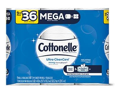 Cottonelle 
 9 Mega Roll Bath Tissue