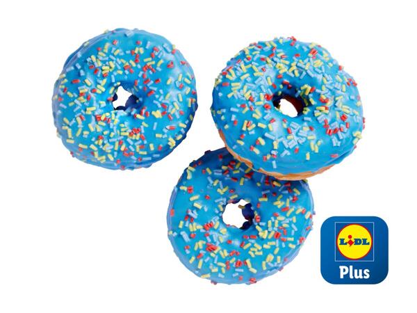 Cronut avec glaçage bleu