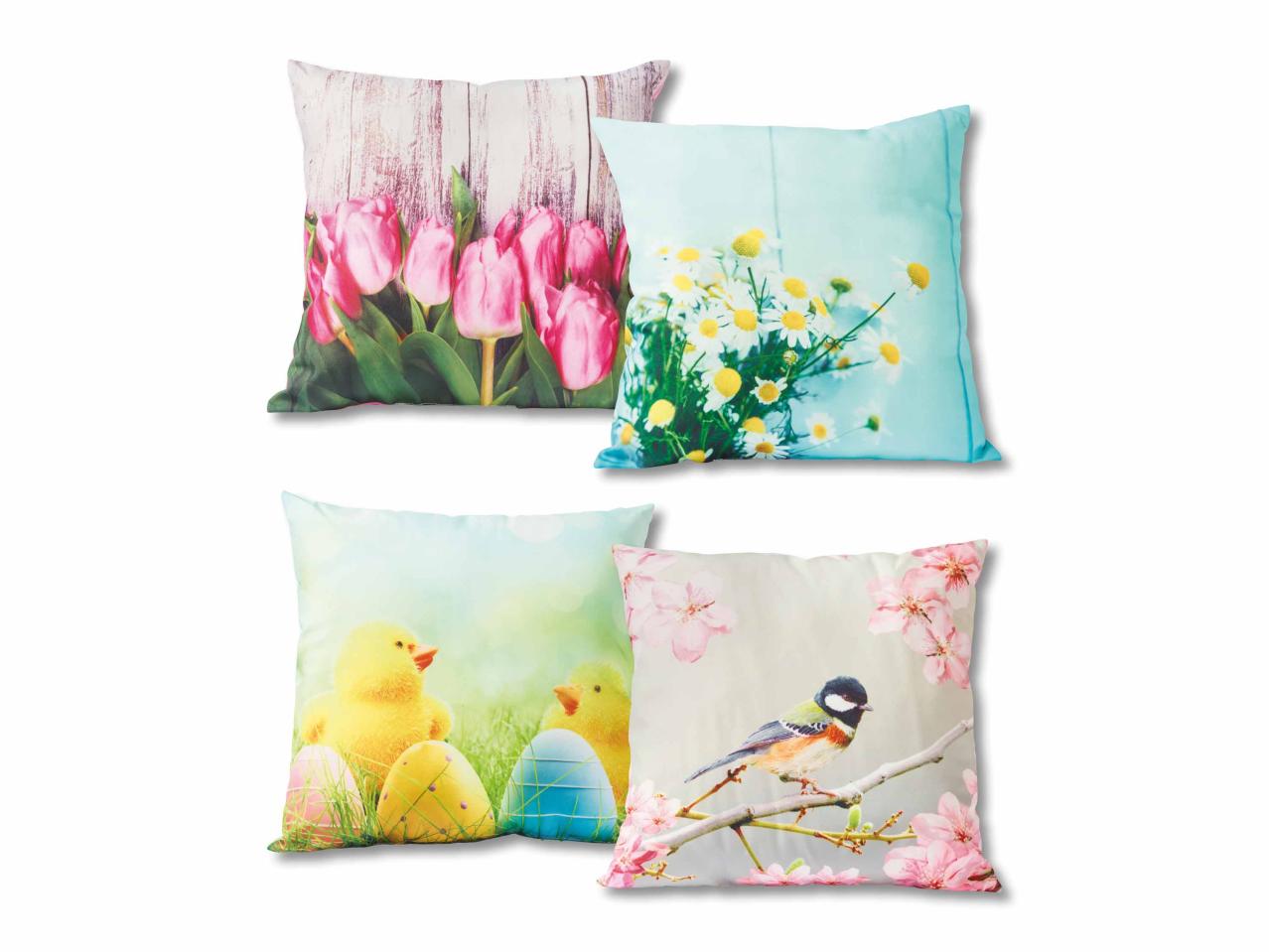 Coussin décoratif double face