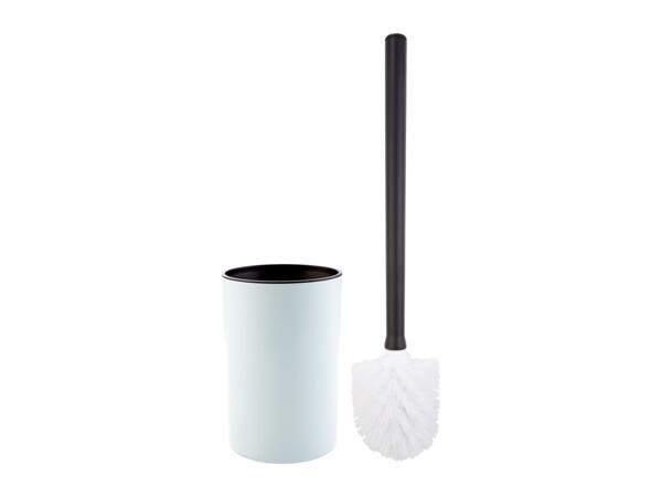 Livarno Home Toilet Brush Set - White