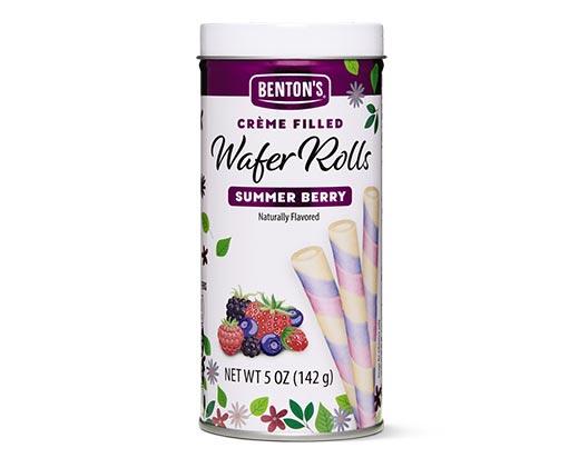Benton's 
 Summer Creme Wafer Rolls Assorted Varieties
