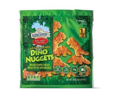 Kirkwood Whole Grain Dinosaur Chicken Nuggets