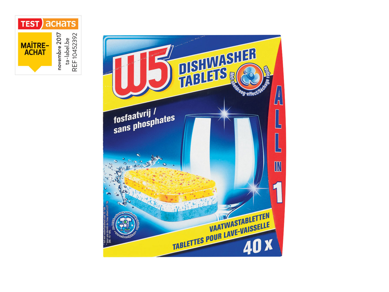 Tablettes lave-vaisselle