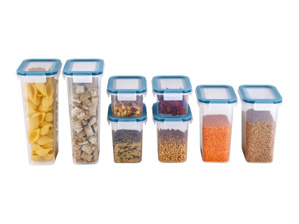 Silvercrest Food Storage Containers - 8 Piece Set