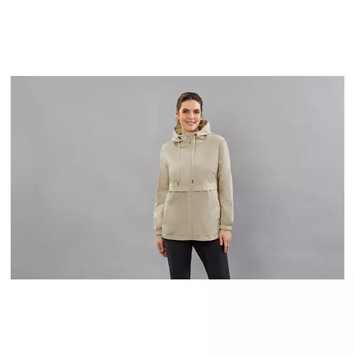 Ladies Rain Jacket - Tan, S