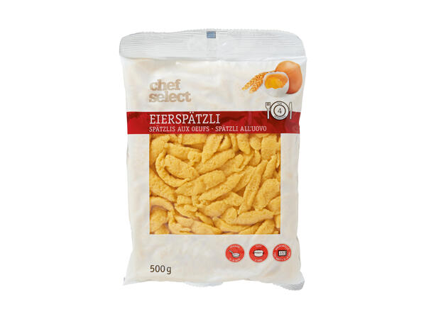 Spätzli all'uovo svizzeri