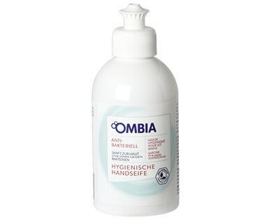 OMBIA
SAVON ANTIBACTÉRIEN POUR LES MAINS