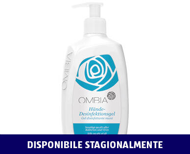 OMBIA
GEL DISINFETTANTE MANI