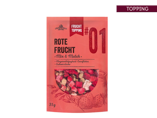 Topping Rote Frucht