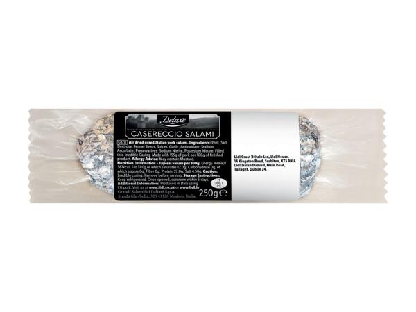 Italian Casereccio Pork Salami
