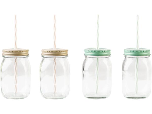 Drinking Jars Set