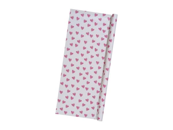 Crelando 5m Wrapping Paper - Hearts